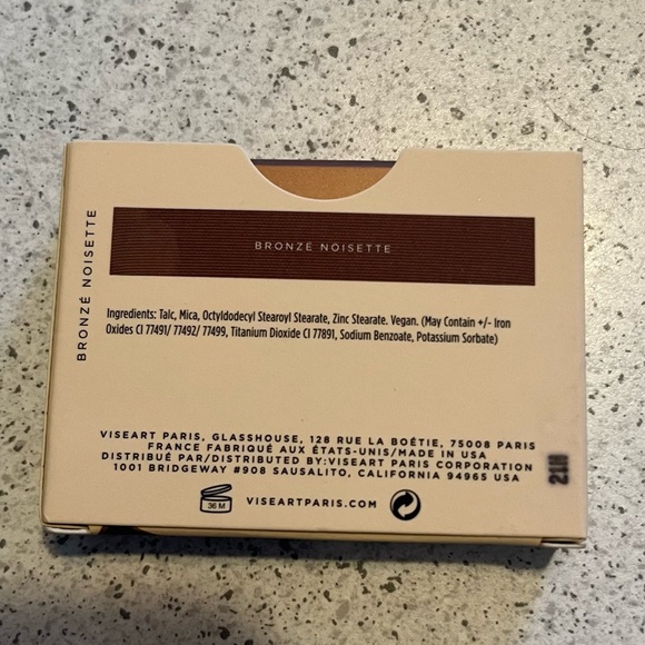 NEW Viseart Bronzé Noisette Matte Bronzer - Picture 3 of 5